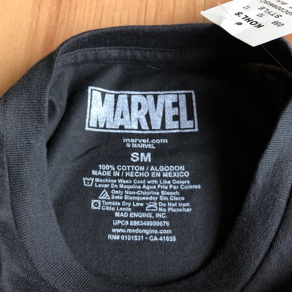 NEW Marvel Guardians of the Galaxy Tee Shirt Small Black Men’s - Picture 4 of 16